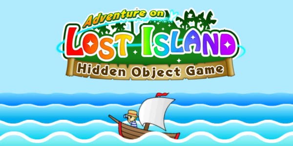 Avontuur op LOST ISLAND Zoek-en-vind spel