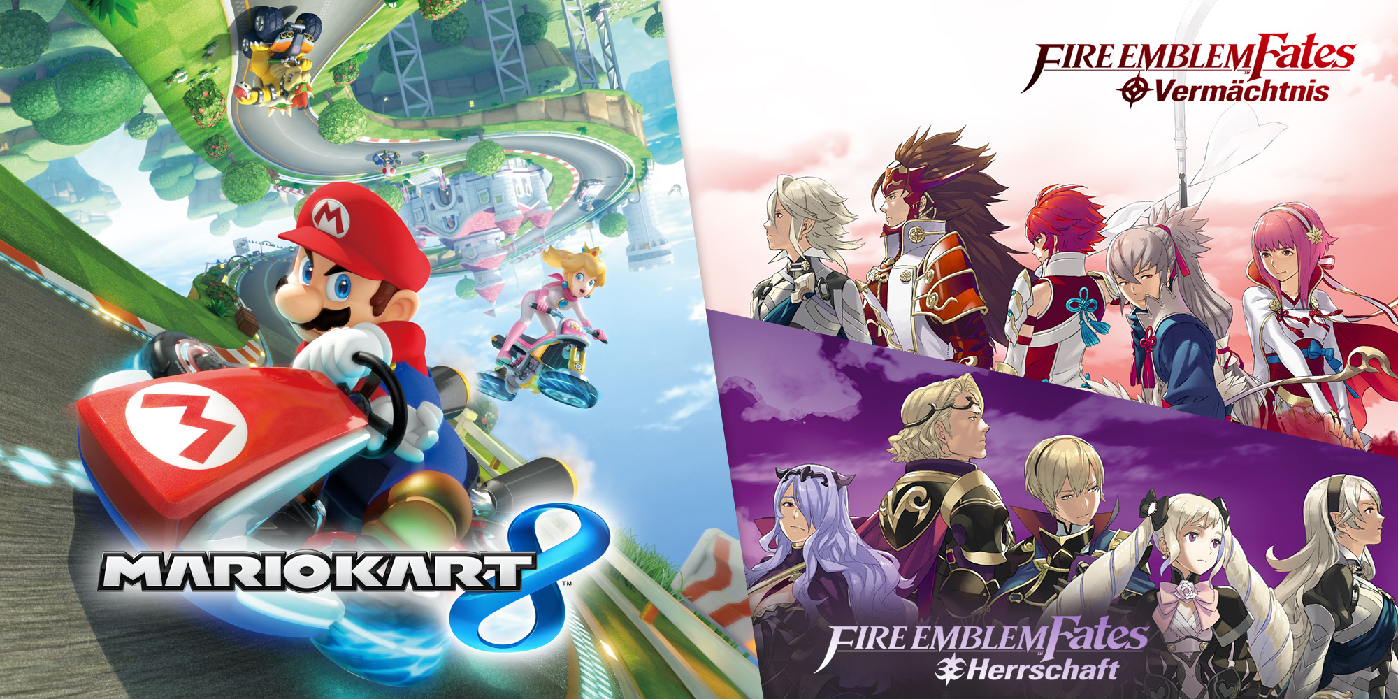 Angebote im Nintendo eShop: Zusatzinhalte für Mario Kart 8 und Fire Emblem Fates