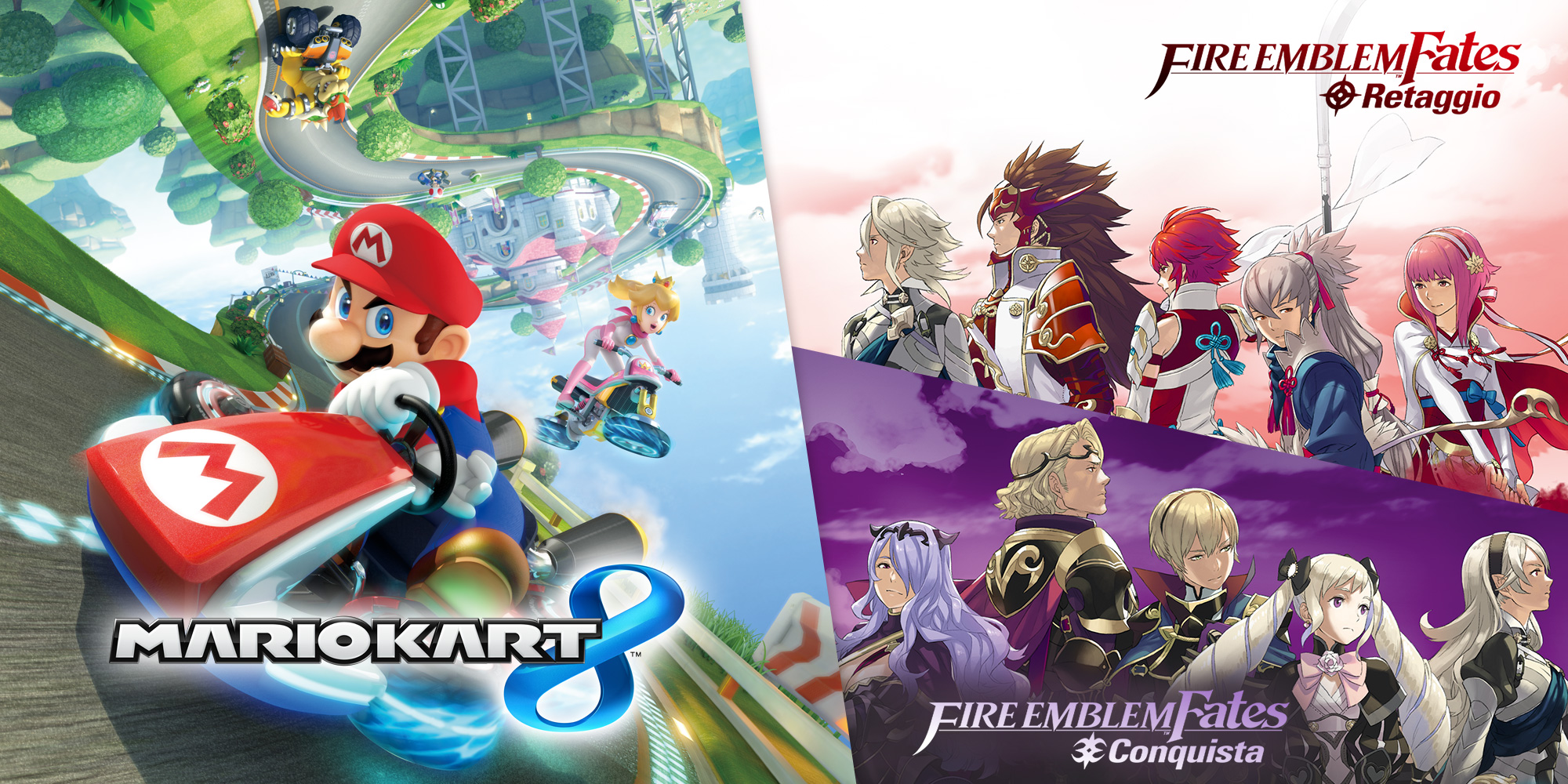 Promozione Nintendo eShop: contenuti aggiuntivi per Mario Kart 8 e Fire Emblem Fates