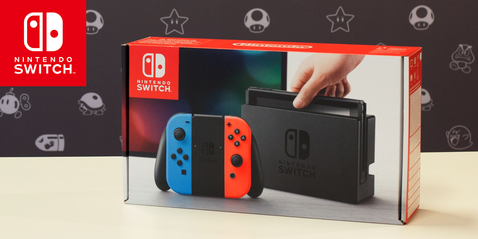 See what’s in the Nintendo Switch box with Mr Shibata!