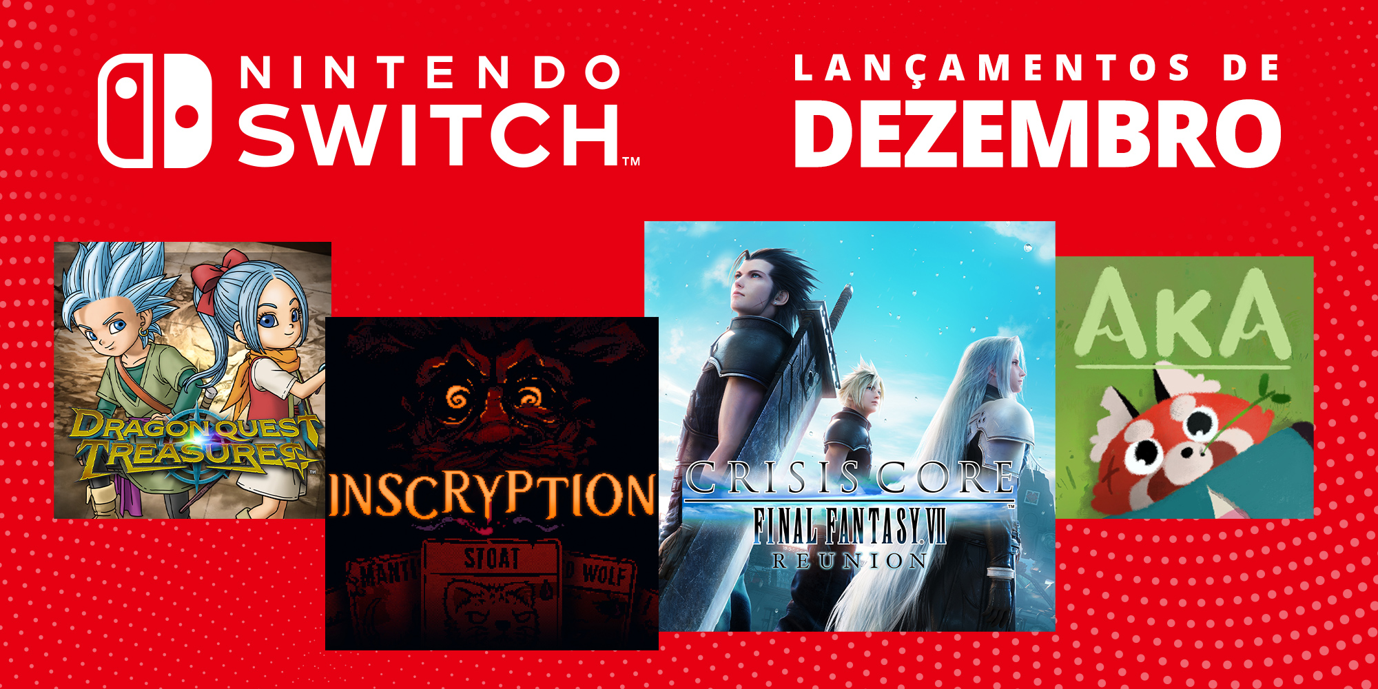 Descobre os jogos que chegarão à Nintendo Switch este mês – dezembro de 2022!