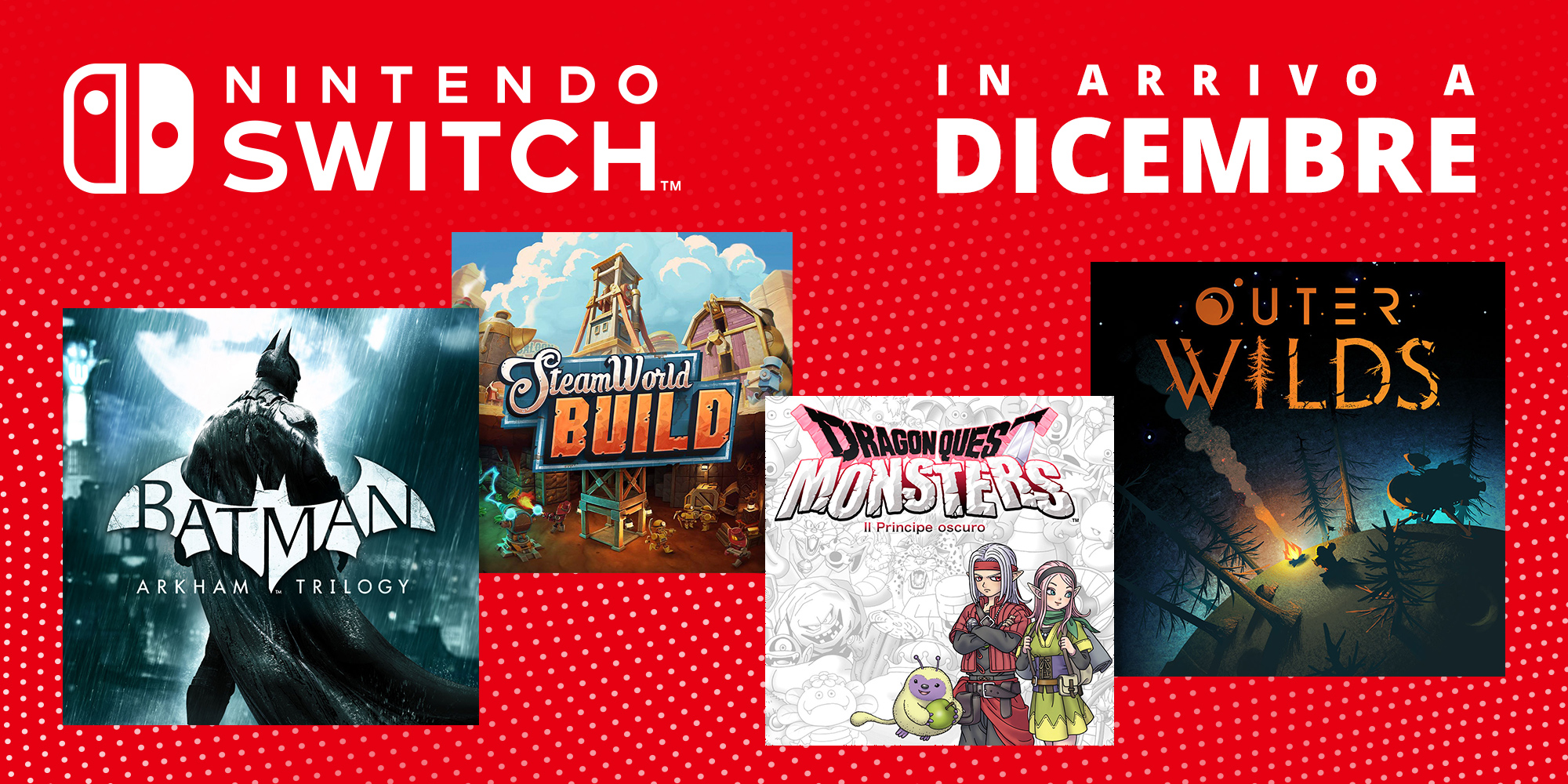 Giochi in arrivo su Nintendo Switch – Dicembre 2023