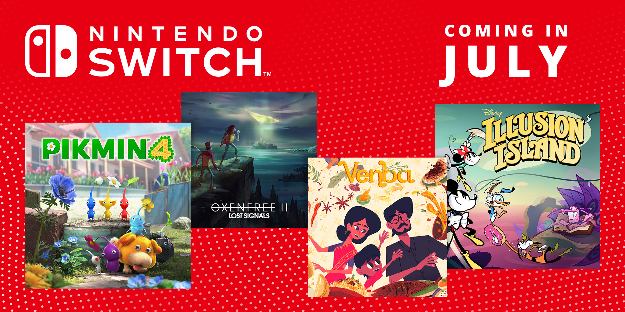 Upcoming Nintendo Switch games – July 2023