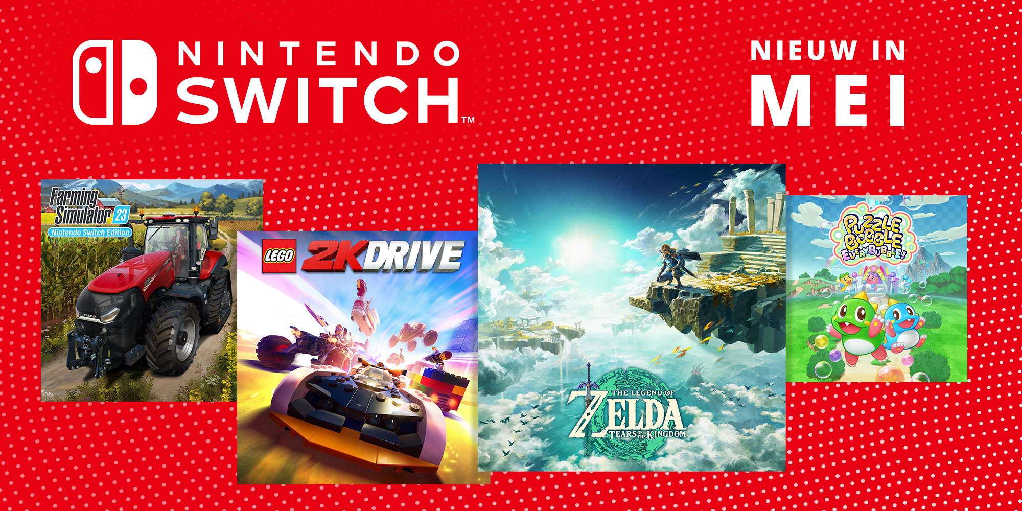 Nintendo Switch-games in mei 2023