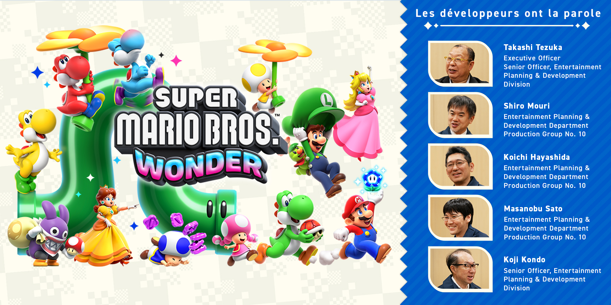 Les développeurs ont la parole, Vol. 11 : Super Mario Bros. Wonder – Chapitre 1
