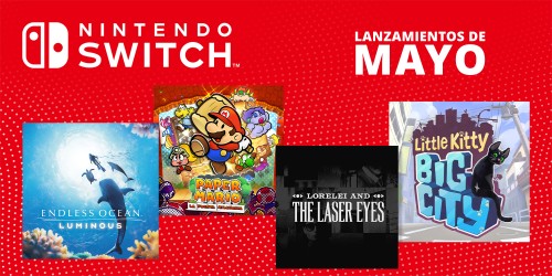 Próximos juegos para Nintendo Switch – Mayo de 2024