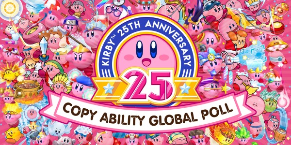 Kirby 25th Anniversary Copy Ability Global Poll