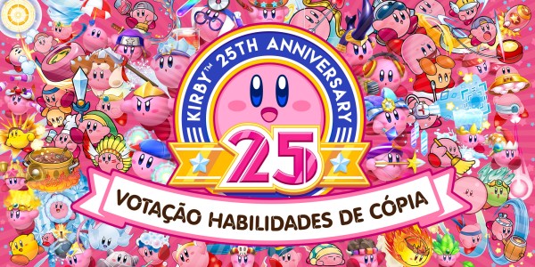 Kirby 25th Anniversary - Votação Habilidades de Cópia