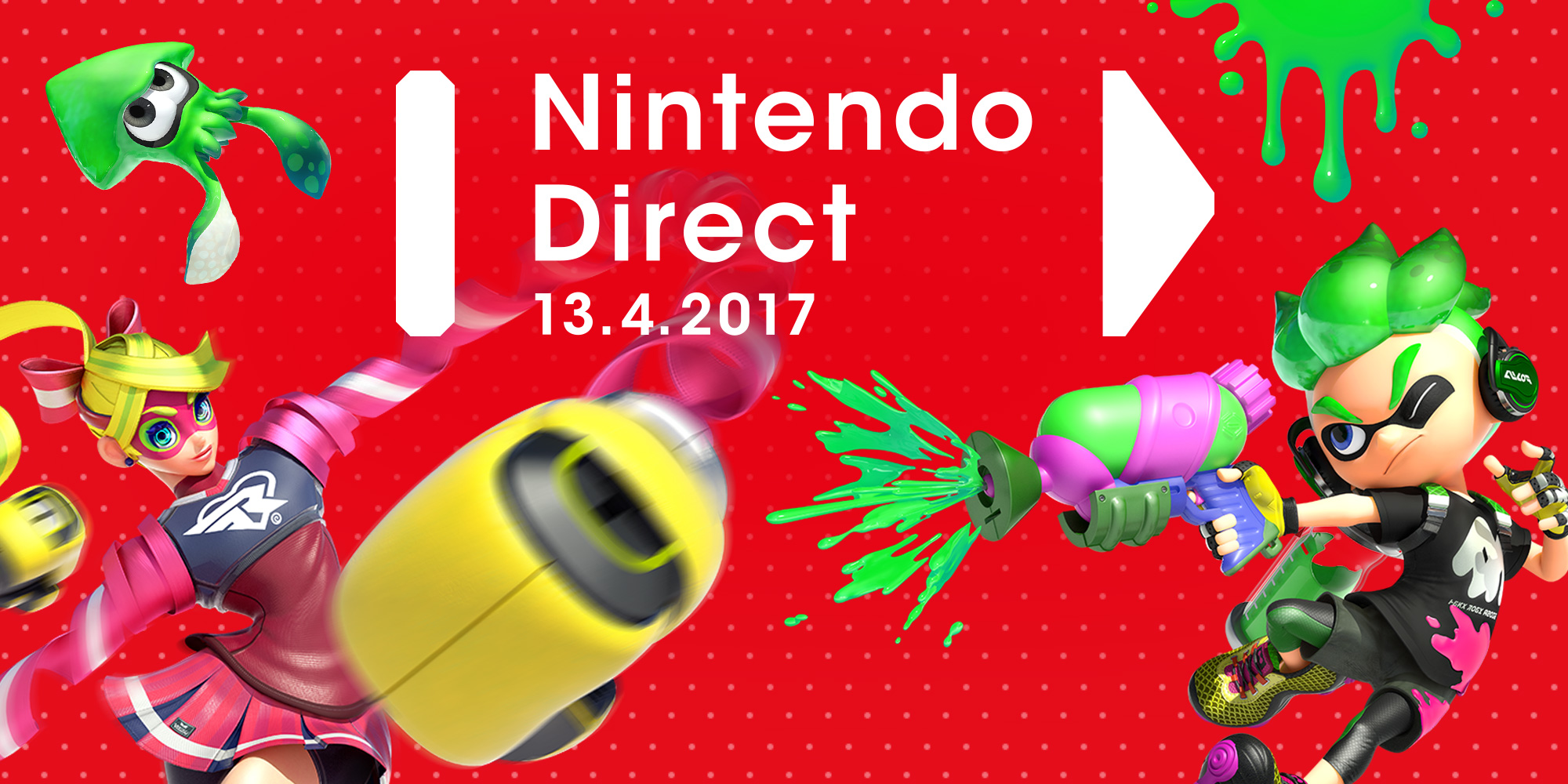 Nintendo Direct Presentation focused on ARMS and Splatoon 2 coming this Thursday at midnight!