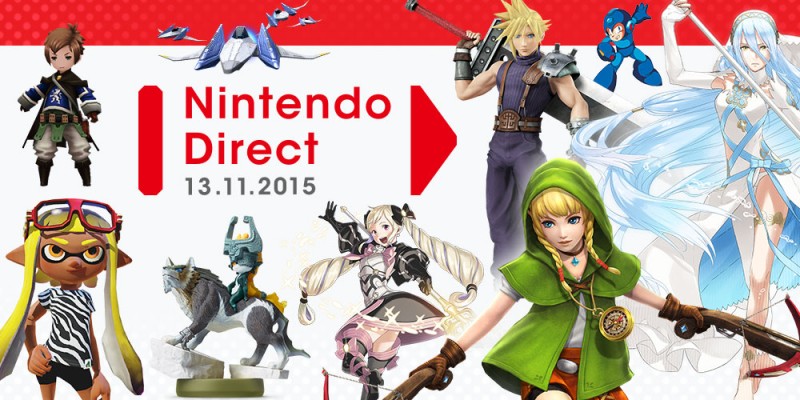 Nintendo Direct – November 13th, 2015