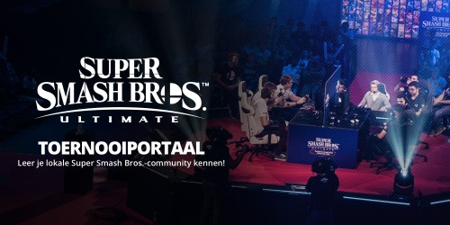 Leer je lokale Smash Bros.-community kennen met het Super Smash Bros. Ultimate-toernooiportaal!