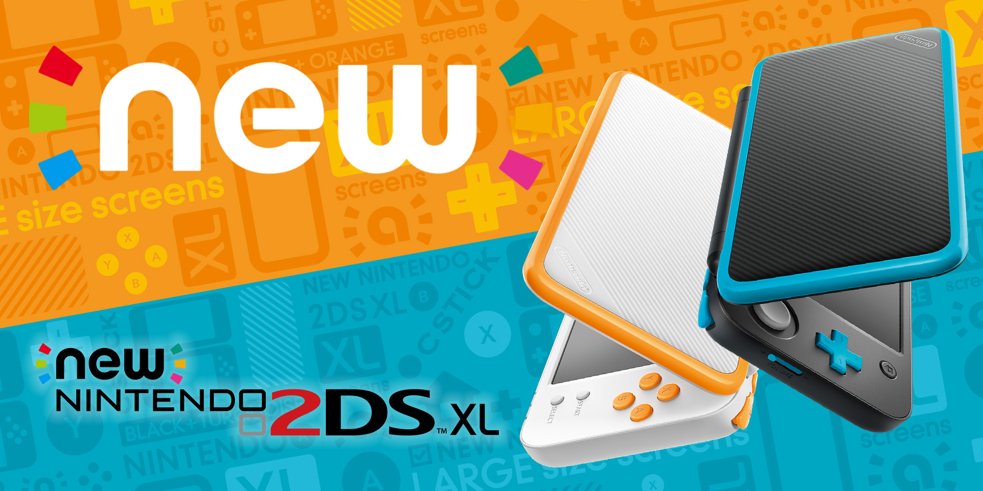 Família de consolas Nintendo 3DS recebe novo membro no dia 28 de julho: New Nintendo 2DS XL!