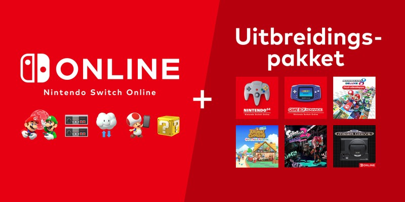 Nintendo Switch Online + Uitbreidingspakket