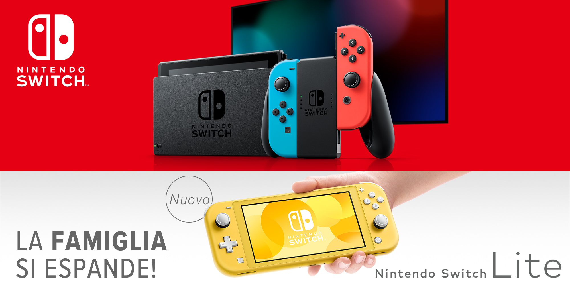 Preparati all'arrivo di Nintendo Switch Lite!