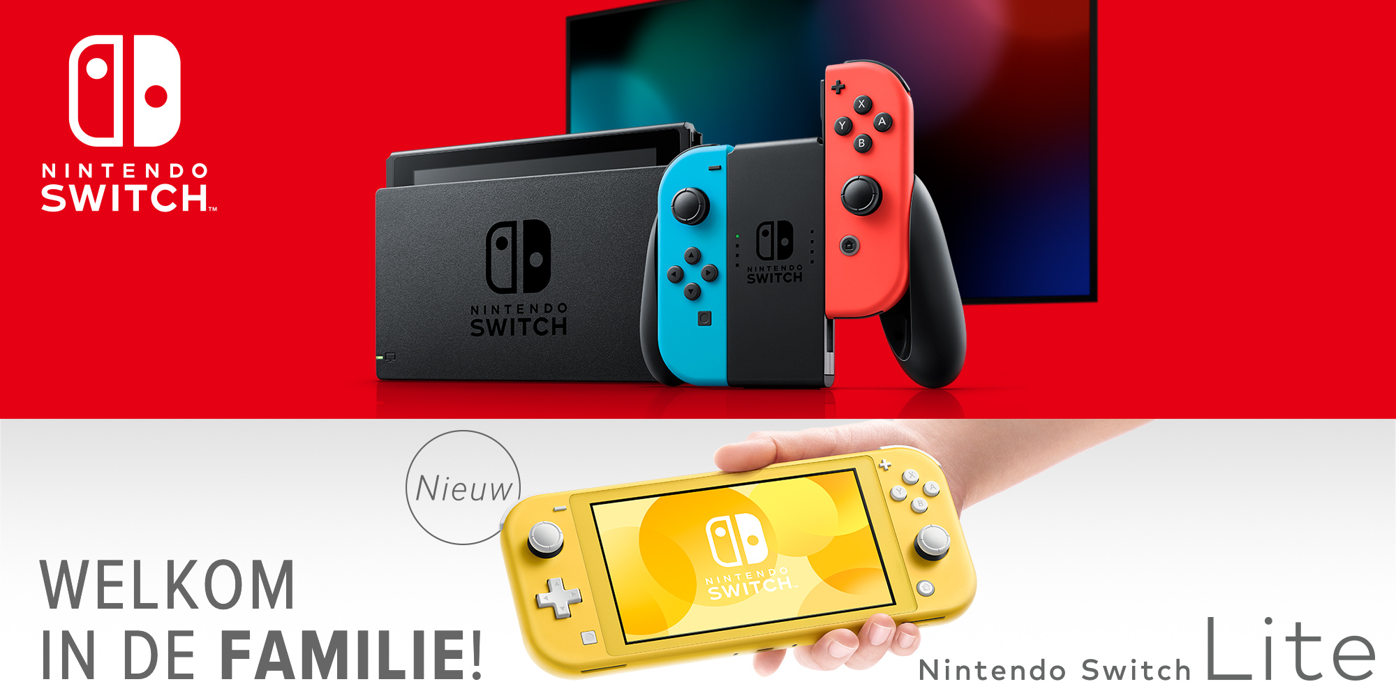 Maak je klaar voor de Nintendo Switch Lite!