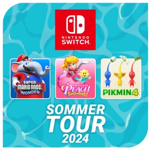 Mario und Freunde unterwegs auf der Nintendo-Sommertour