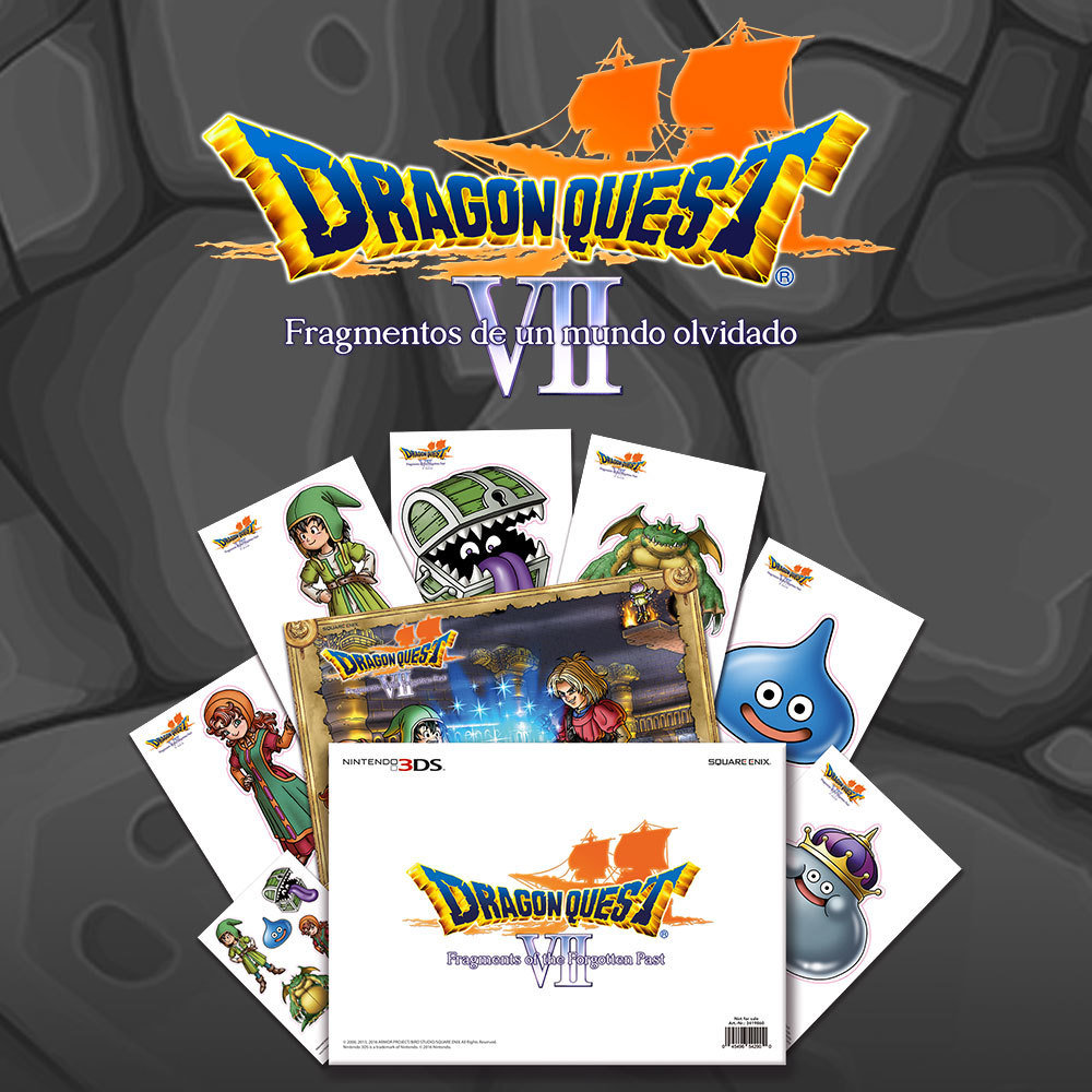 Hazte con el fan pack de Dragon Quest VII: Fragmentos de un mundo olvidado con la reserva del juego