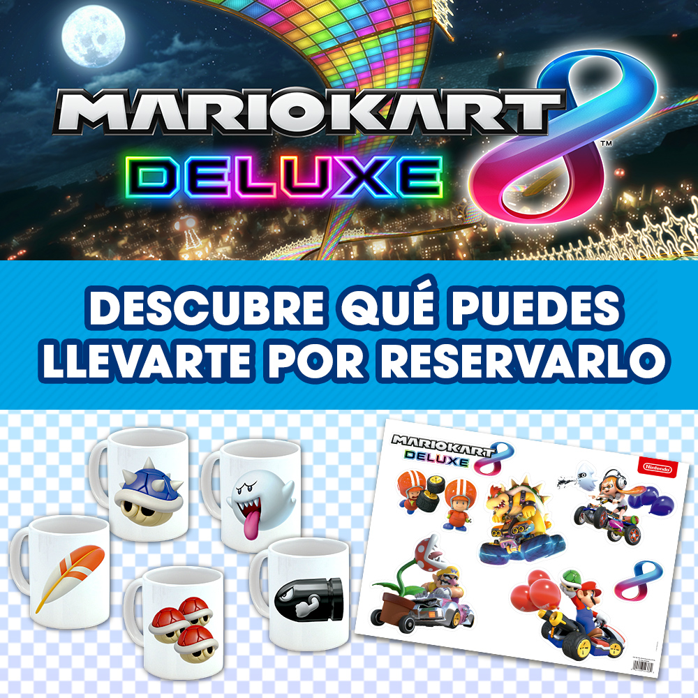 Que no te pille el caparazón azul: ya puedes correr a reservar Mario Kart 8 Deluxe para Nintendo Switch