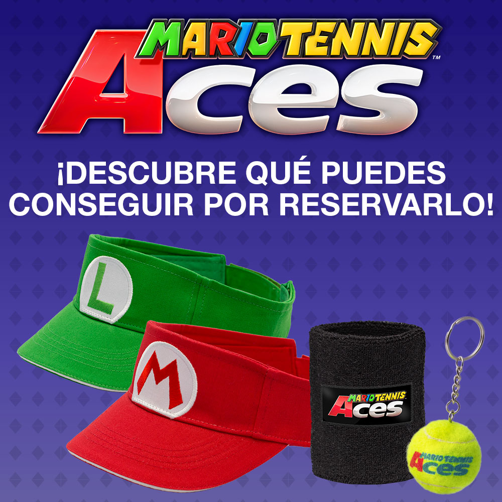 ¡Ya puedes reservar Mario Tennis Aces!