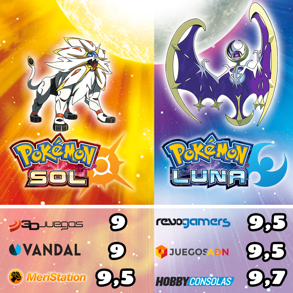 ¿Qué nota le vas a poner a Pokémon Sol & Luna?