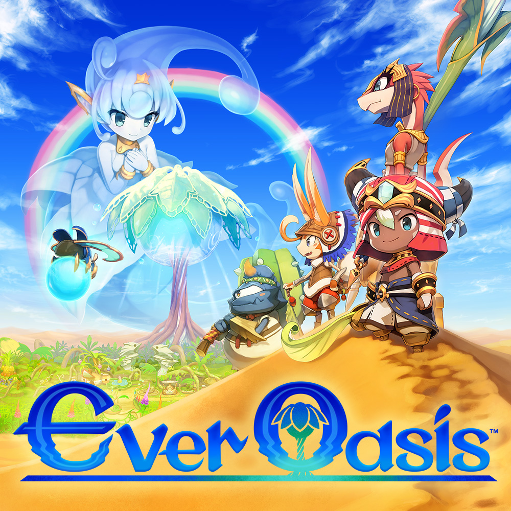 Explore the desert in Ever Oasis, a newly announced RPG for Nintendo 3DS!
