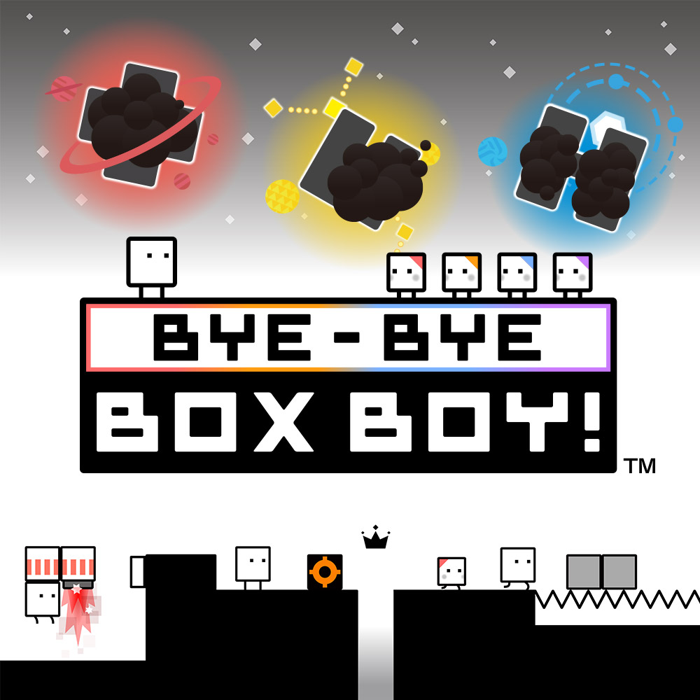 Qbby returns for one last adventure in BYE-BYE BOXBOY!, coming to Nintendo eShop for Nintendo 3DS family systems on 23rd March