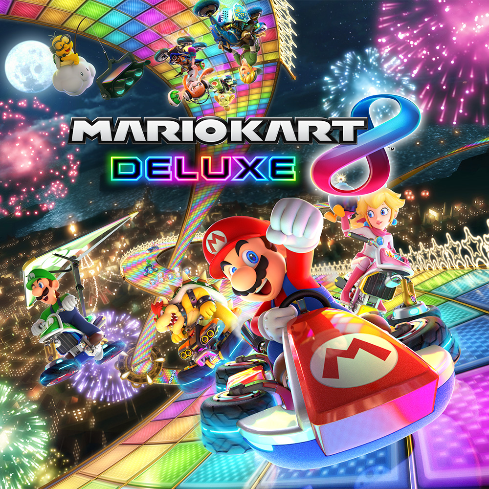 Race altijd, overal en met iedereen zodra Mario Kart Deluxe op 28 april uitkomt voor de Nintendo Switch