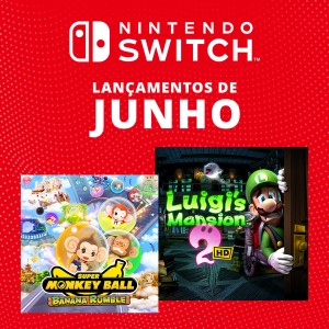 Descobre os jogos que chegarão à Nintendo Switch este mês – junho de 2024!