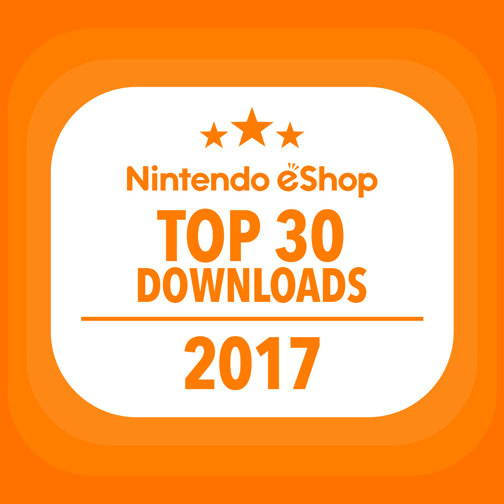 Take a look at the 30 most downloaded Nintendo eShop games on Nintendo Switch of 2017!