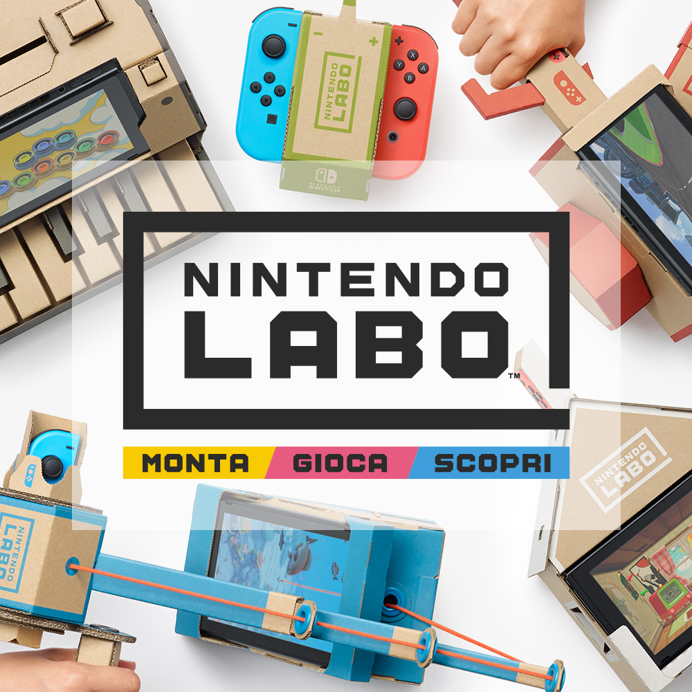 Nintendo Labo combina divertenti attività interattive con Nintendo Switch
