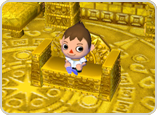 Ottieni un nuovo pezzo della serie "Oro" in Animal Crossing per Wii ad ottobre!