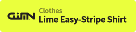 Lime Easy-Stripe Shirt