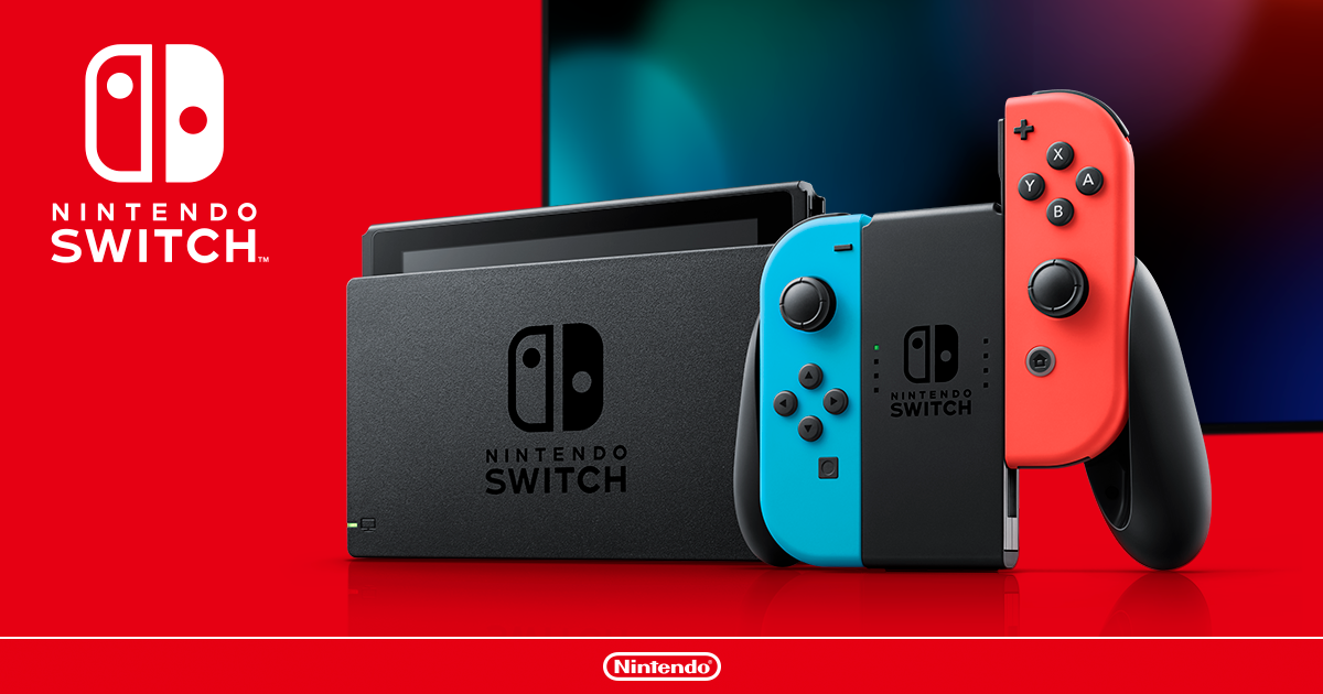 【新品】Nintendo Switch 本体グレー(バッテリー長時間モデル）