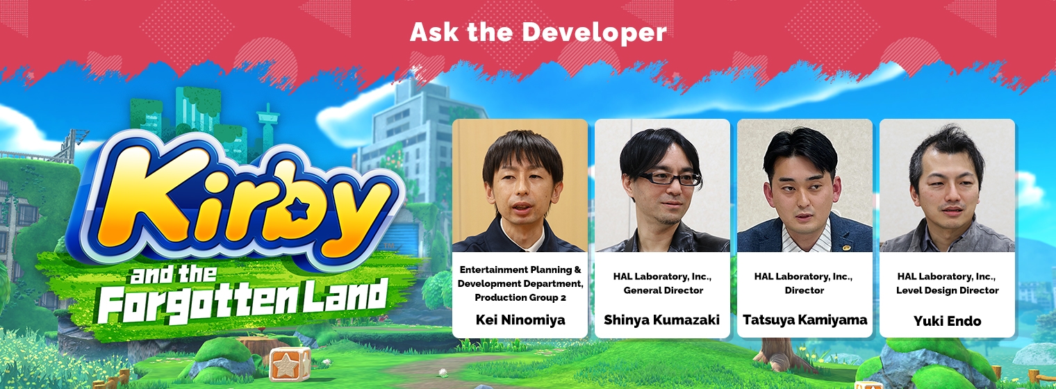 Ask the Developer, Kirby and the Forgotten Land