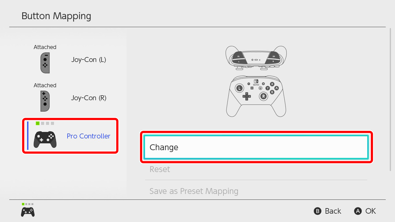Setting up controllers, Nintendo Switch Support