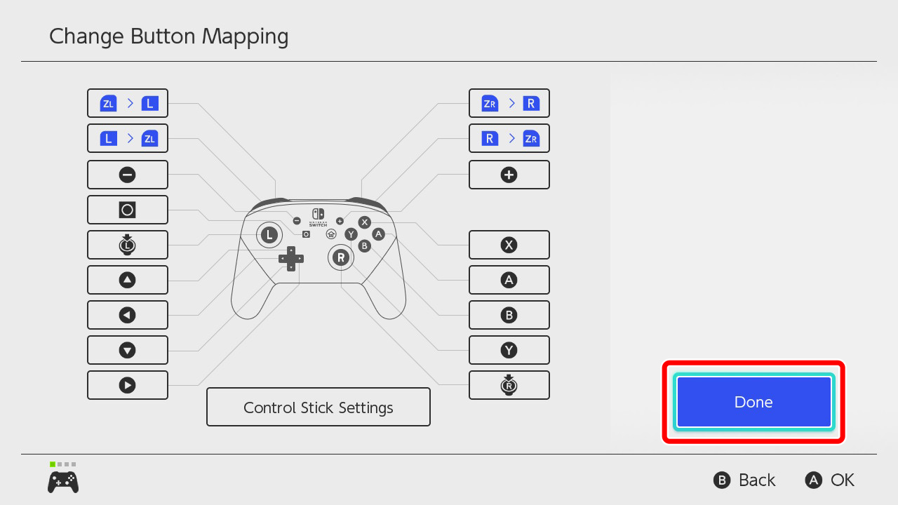 Follow the on-screen instructions to make your changes, then select Done.