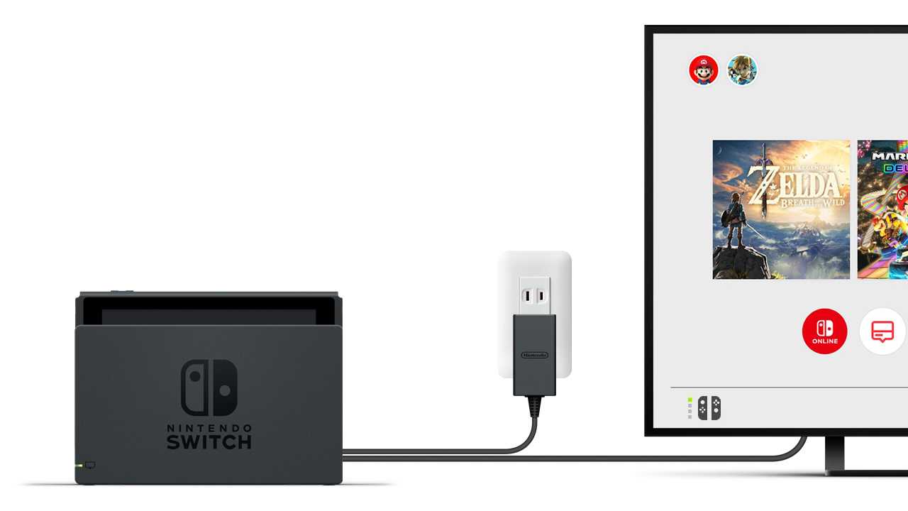 If the Nintendo Switch’s screen is shown on your television, you don't need to do anything else.