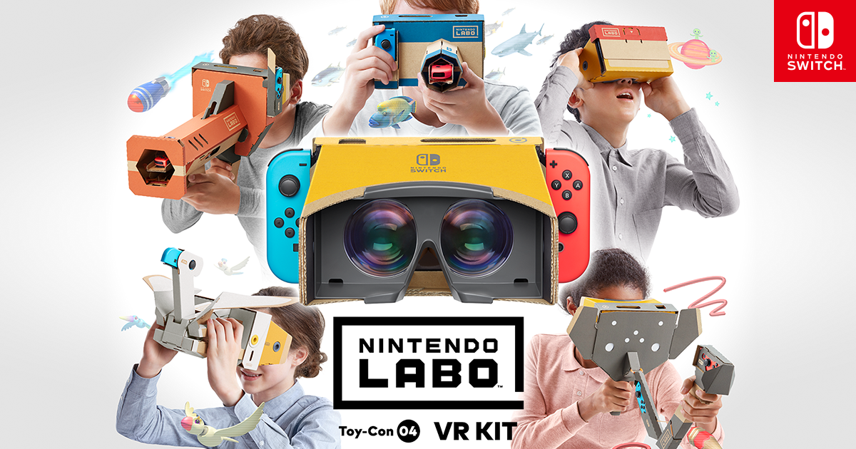 vejspærring buket sekundær Nintendo Labo™ Toy-Con 04 VR Kit | Nintendo Switch | Nintendo