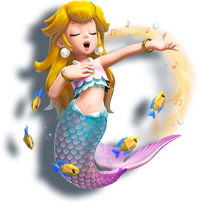 Mermaid Peach