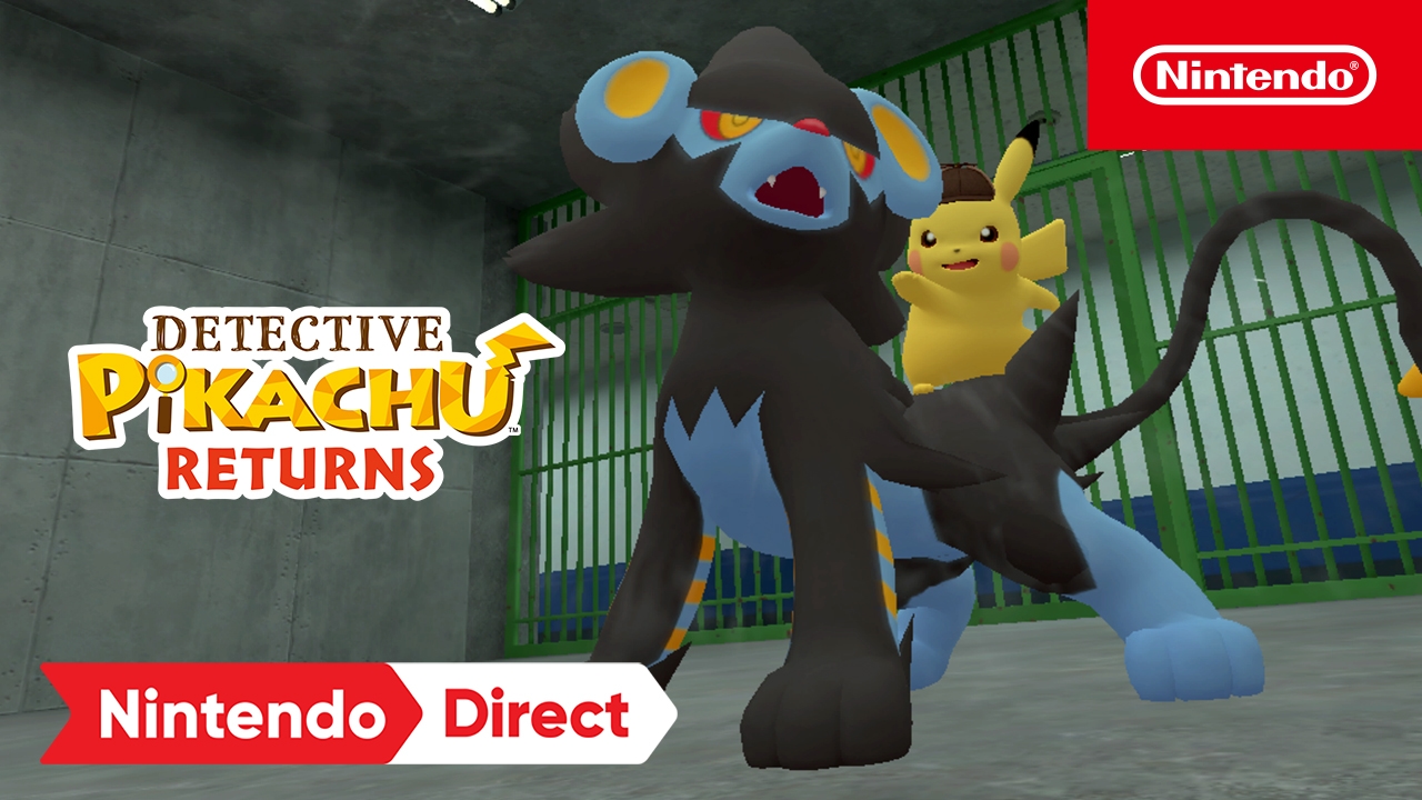 Le retour de Détective Pikachu Nintendo Switch pas cher 