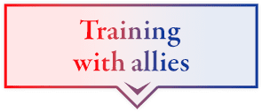Training with allies