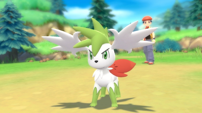 🌟Shaymin Mythical Shiny & Non Shiny Pokemon Brilliant Diamond