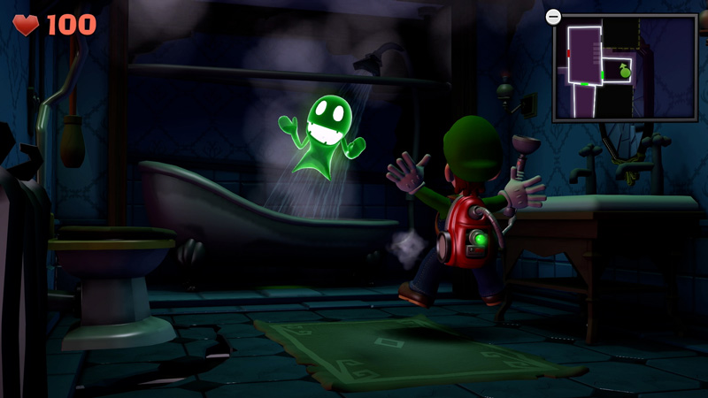A visually enhanced version of Luigi's Mansion: Dark Moon, which