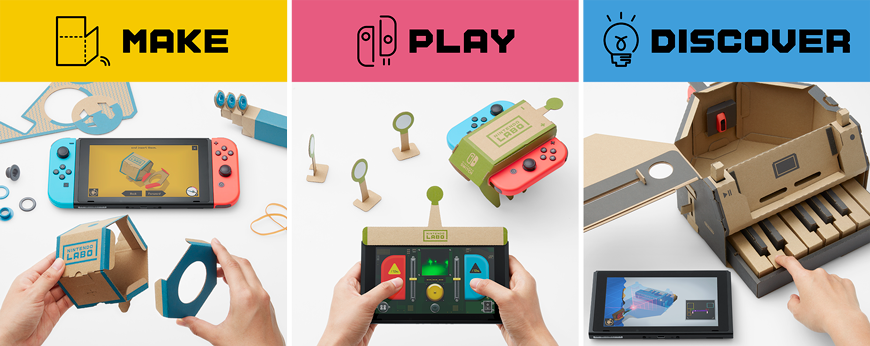 Nintendo Labo™ Toy-Con 01 Variety Kit, Nintendo Switch