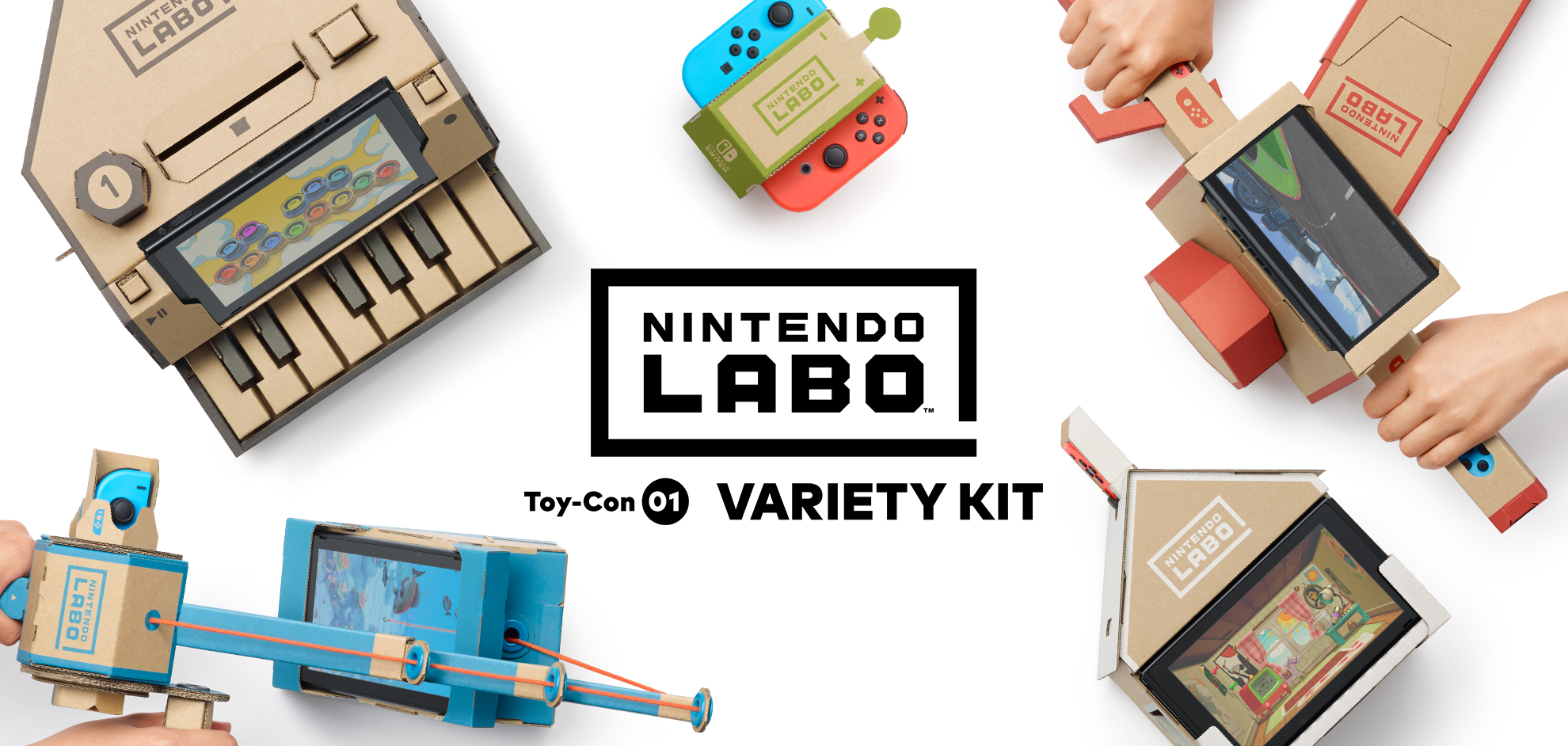 Nintendo Labo™ Toy-Con 01 Variety Kit, Nintendo Switch