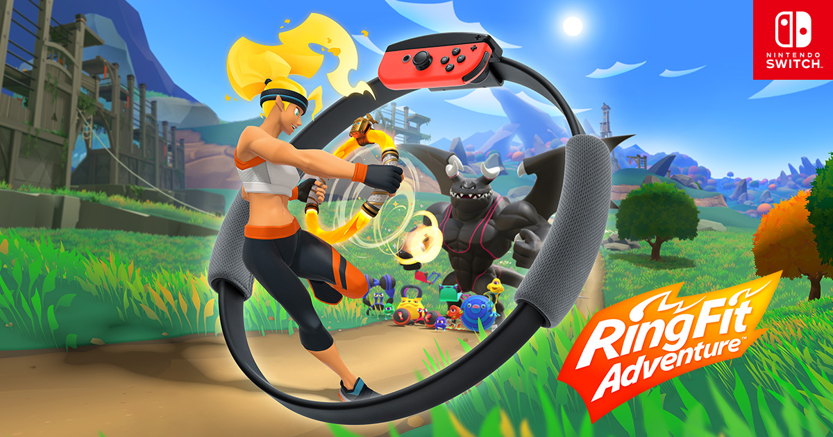 Nintendo Switch's new ring controller game is Ring Fit Adventure - Polygon