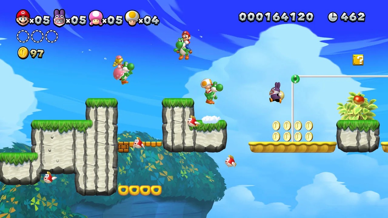 New Super Mario Bros U [ Deluxe ] (Nintendo Switch) NEW