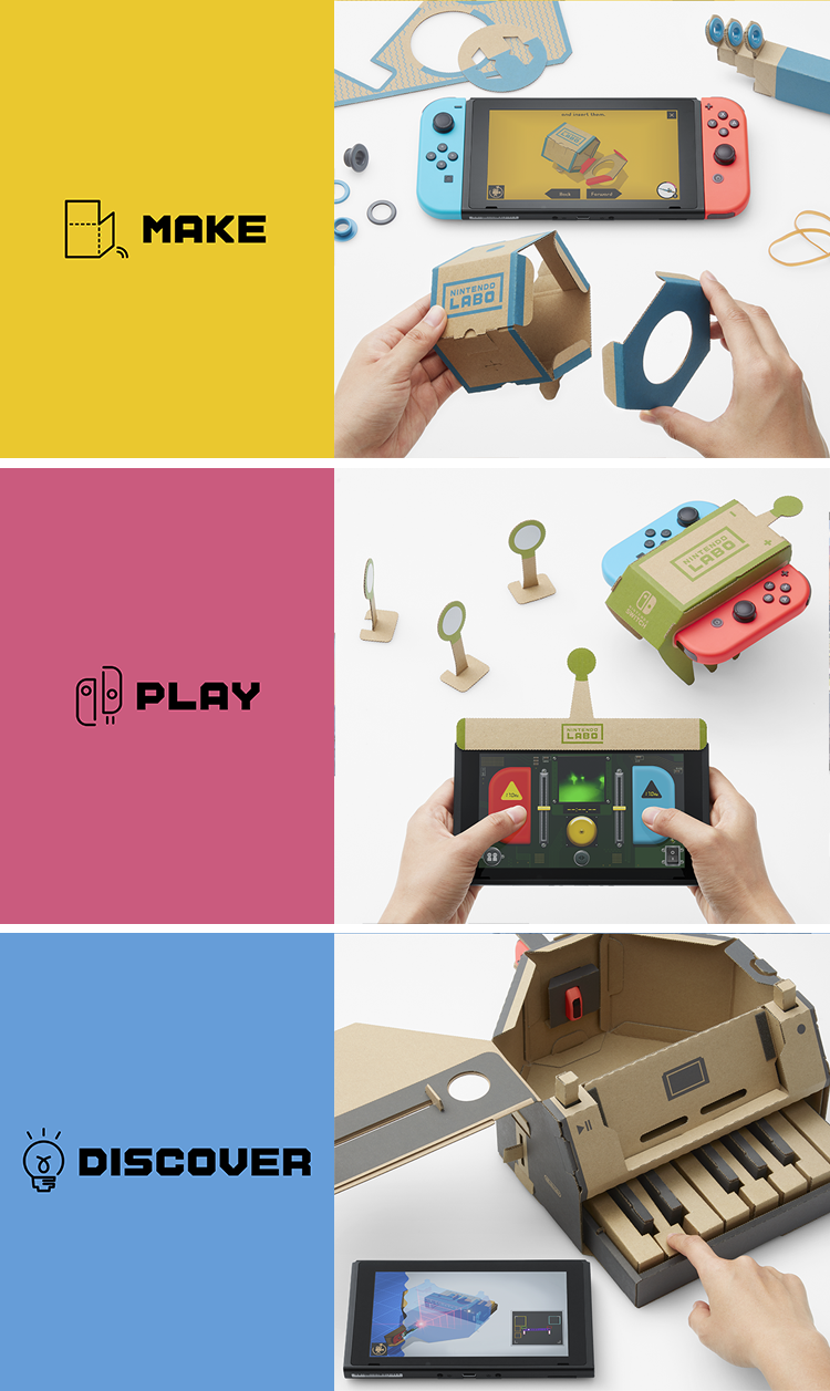Universel skygge Retningslinier Nintendo Labo Toy-Con 01 Variety Kit | Nintendo Switch | Nintendo