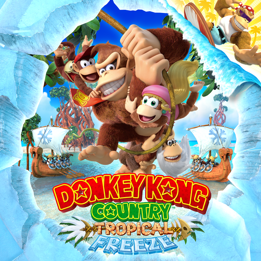 Donkey kong country tropical. Игра Donkey Kong Country: Tropical Freeze. Донки Конг свитч. Donkey Kong Country Tropical Freeze Switch. Donkey Kong Country™ Tropical Freeze Nintendo Switch.