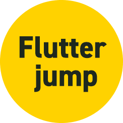 Flutter jump